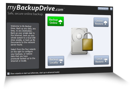 My Backup Drive Screenshot